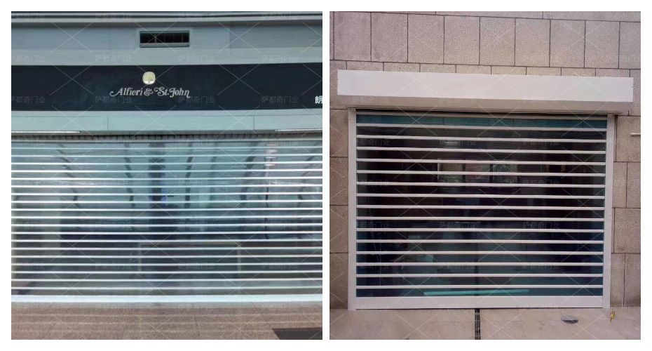 水晶卷簾門(mén)